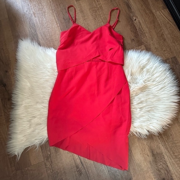 ELLIATT x REVOLVE The Shot Tulip Dress In Red - Picture 4 of 6